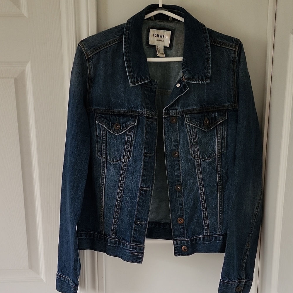 Forever 21 Blue Denim Jacket